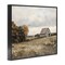 Stupell Industries Muted Autumn Barn Meadow Framed Giclee, design by LSR Design Studio